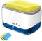 Диспенсер для миючого засобу з підставкою для губки Soap Pump & Sponge Caddy