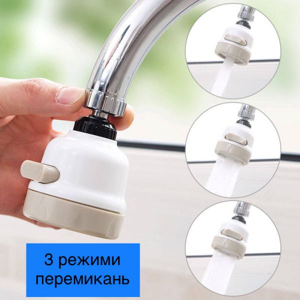 Аератор, насадка на кран Water Saver 360°