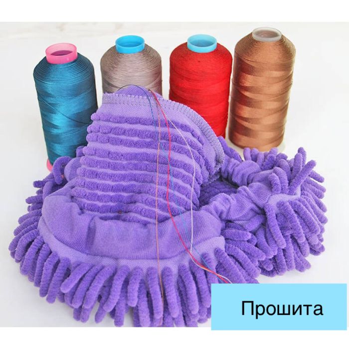Насадка на швабру універсальна, прошита, на гумці 40 см, 920g