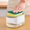 Диспенсер для миючого засобу з підставкою для губки Soap Pump & Sponge Caddy