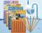 Палички для прочищення зливу раковини, ванни, мийки. Sani Sticks, 12 шт.